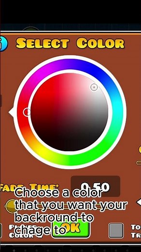 How to change the Background color in a Geometry Dash level (Easy tutorial) #geometrydash #gd