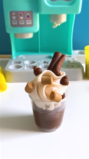 Play-Doh on Instagram: "Cozy season calls for Colorful Café pretend hot cocoa 🥰☕️"