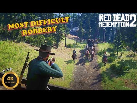 This is the Toughest Stagecoach Robbery in RDR 2 | Full Walkthrough | Red Dead Redemption 2 (4K)