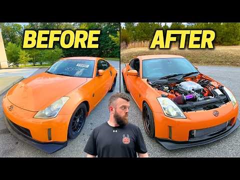 We HELLCAT Swapped A Nissan 350Z! | FULL BUILD
