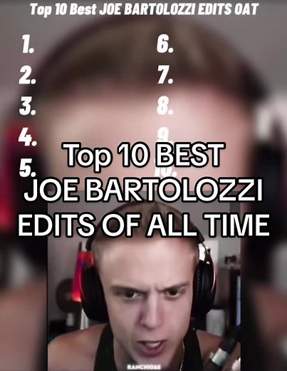 Top 10 Joe Bartolozzi Edits That Will Make You Laugh