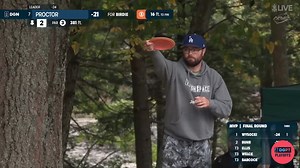 41K views · 777 reactions | Highlights on almost every hole! James Proctor takes it down by 1 stroke  | Disc Golf Pro Tour | Facebook