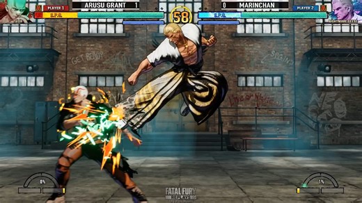 饿狼高手对战 ARUSU GRANT (博克斯·瑞巴 ) vs MARINCHAN(噩梦吉斯)