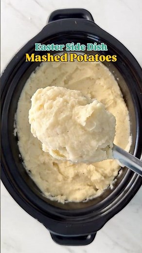 Crockpot Mashed Potatoes (NO BOIL) #slowcooker #crockpot #mashedpotatoes