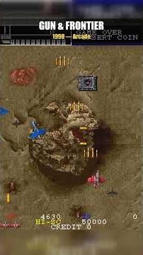 GUN & FRONTIER (1990 — Arcade) #Shorts