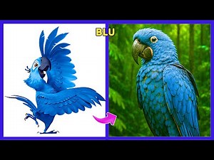 RIO 2 MOVIE CHARACTERS IN REAL LIFE!
