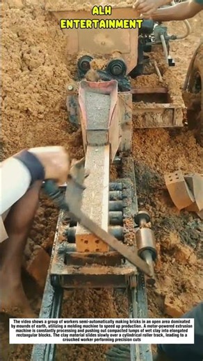 Improving production efficiency: continuous brick molding with an extrusion machine