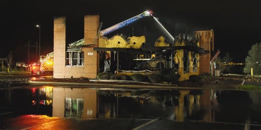 Fire destroys vacant Pizza Hut in Branson, Mo.