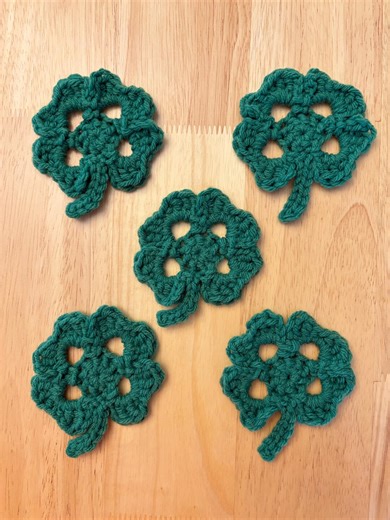 Four Leaf Clover Crochet Pattern - Etsy