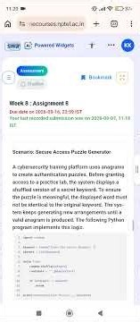Nptel The Joy of Computing using Python Week 8 Assignment 8 #nptel # #nptelcourse #nptelassignments