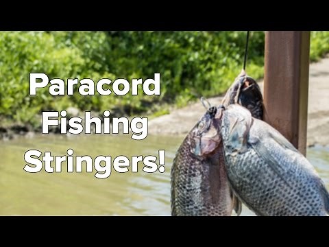 A Closer Look At Paracord Fishing Stringers - Paracord Planet