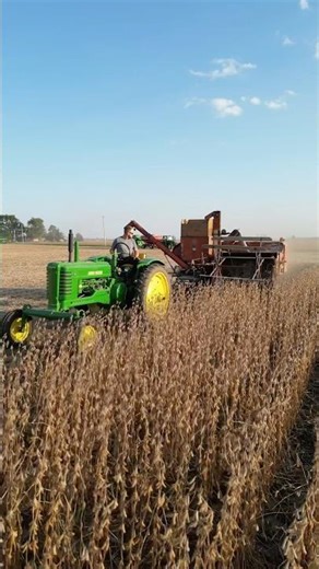 Farming like it’s the 40s!! #farmequipment #farming #machinerychannel #farmtools