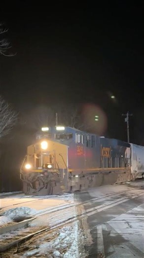 #csx M409 Southbound with Solo ES44AC-H #3241 Leading at CP78, 560 Axles - 12/11/2025