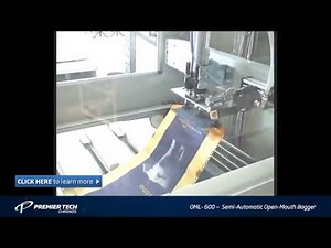 Automatic bagging machine | Open-mouth bagger (OML-600 Series)