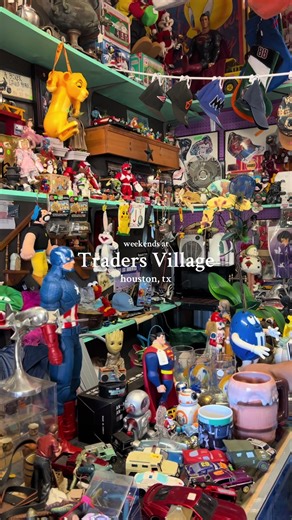 Nostalgic Adventures at Traders Village, Houston
