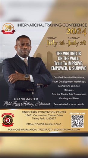 52K views · 215 reactions |  屢The Nation of Islam’s 2024 International Training Conference will be hosted on July 26-28 at the Tinley Park Convention Center. Register Today: thevskjiujitsu.com | The Nation of Islam | Facebook