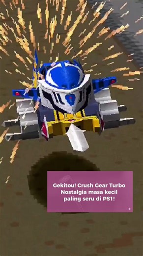 Gekitou! Crush Gear Turbo jadi salah satu game menarik di PS1, Sensasi kustomisasi gear yang detail & pertarungan arena yang intens bikin ketagihan. Nostalgia masa kecil paling seru di PS1! @TikTok Promosi Indonesia #komputermurah #rakitpc #ps1games