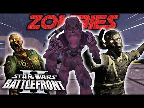 SCARIEST ZOMBIES on EARTH Star Wars Battlefront 2 Zombie Mods
