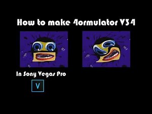 How to make 4ormulator V34 in Sony Vegas Pro