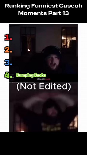 Ranking Funniest Caseoh Moments #caseoh #twitchstreamer #funny #fyp #caseohgames