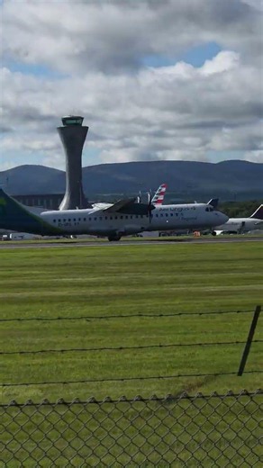 Aer Lingus ATR-72 EI-GPO EDI-DUB 20th Jun #aviation #avgeek #plane #spotting #propeller #landing #uk