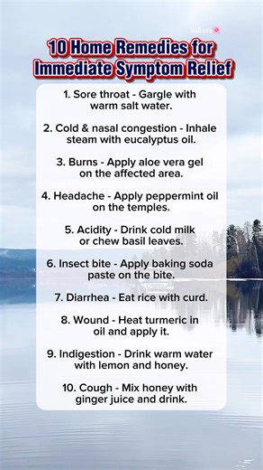 Salt water helps reduce swelling (edema) by drawing out fluid from the inflamed tissues and can help clear mucus. It's a widely accepted method for temporary relief. Disclaimer: It is critical to understand that while many of these "hacks" are traditional home remedies that can provide symptomatic relief, they are not substitutes for professional medical care or prescription medicines, especially for serious conditions. You should always consult a doctor or healthcare professional for diagnosis 