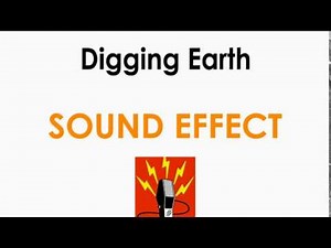 Digging Sand or Earth Sound Effect