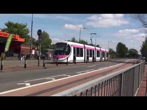 Wolverhampton to Birmingham by Metro Tram