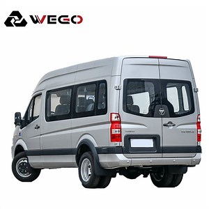 [Hot Item] Foton Mini Van Latest Model Rhd Electric Passenger Bus with 14 Seater