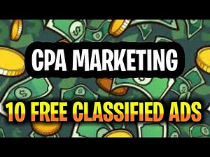 10 Free Classified Ads Posting Sites 2022 | CPA Marketing | cpa offer promoting | Ordinary Marketer