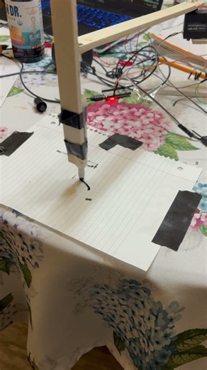 Robot arm demonstration.