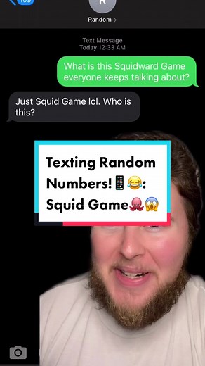 Texting Random Numbers!📱😂: SQUID GAME!!!🐙😱 @speechifyapp #speechify #comedy #viral #textingstory #prank