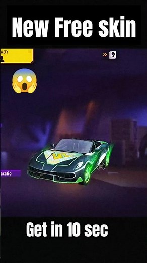 New FFWS car skin Trick 🔥 Free Fire New Trick #freefire #freefirehighlights #freefireshorts