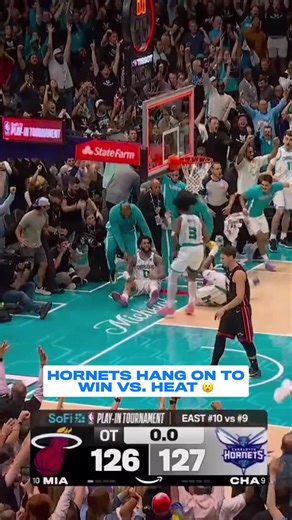 WHAT A WILD END TO THIS ONE 🤯 #nba #basketball #hornets #thriller | basket ball