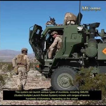 M142 HIMARS - US GPS-Guided Rocket Launcher