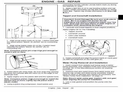 John Deere XUV 620i Gator Utility Vechicle Service Manual TM 1736