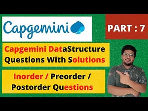 Capgemini Previous Year Data Structure Questions | PseudoCode Round 🔥🔥