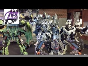 Transformers The Last Knight- EPIC FINAL BATTLE (Optimus vs Megatron) [Stop Motion]