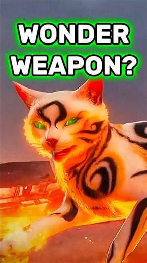 NEW CAT WONDER WEAPON IN COD ZOMBIES! #shorts