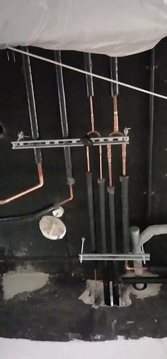 VRF O GENERAL PIPING INSTALLATION AND IT'S Y BRANCH ON SITE