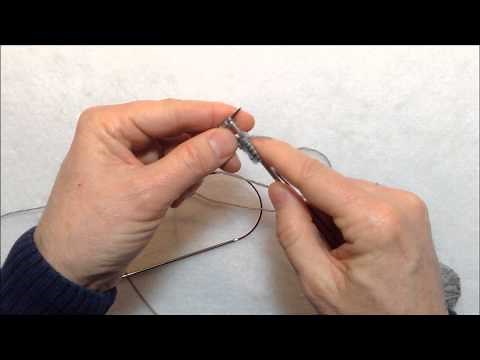 How to knit 2 socks at the same time with 2 circular needles