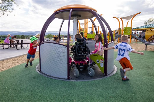 Langley Just Got A New Playground With A Huge Climbing Tower