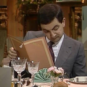 when the waiter is too smooth 😂🥩 | Mr Bean