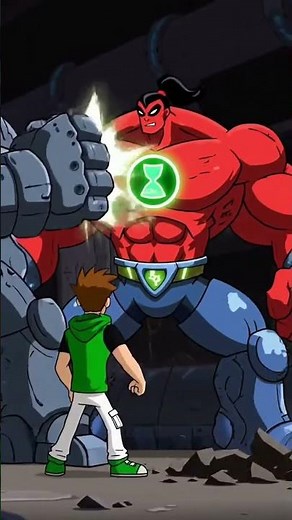 Ben10 fight with Big Robot #ben10alienforce #ben10 #alienforce #ben10classico #innocent #gaming