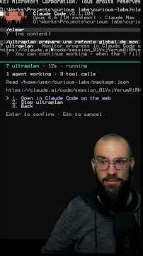 Le mode ultra plan de claude code est dingue !