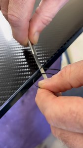 25K views · 89 reactions | Shaving carbon fiber vinyl for a beautiful...