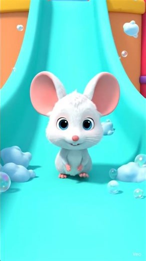 🌱 Mint Mouse Slides with Bubbles! 🌱