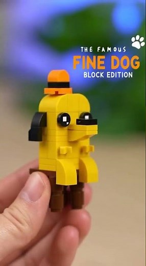 Stay Calm… Everything Is Fine 🔥🐶 | This Is Fine Dog Meme Blocks