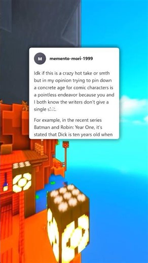 Comic Characters Ages!