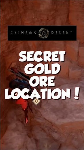 Crimson Desert - SECRET GOLD ORE LOCATION! #crimsondesertguide #secret #guide